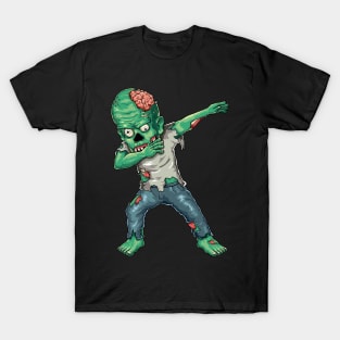 Zombie Dabbing - Cool Funny Halloween Gift T-Shirt